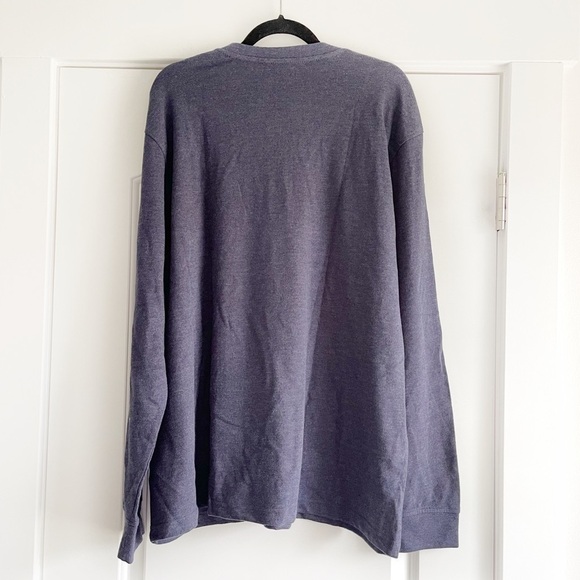 Izod Saltwater Henley Peacoat - XXL - Picture 4 of 4